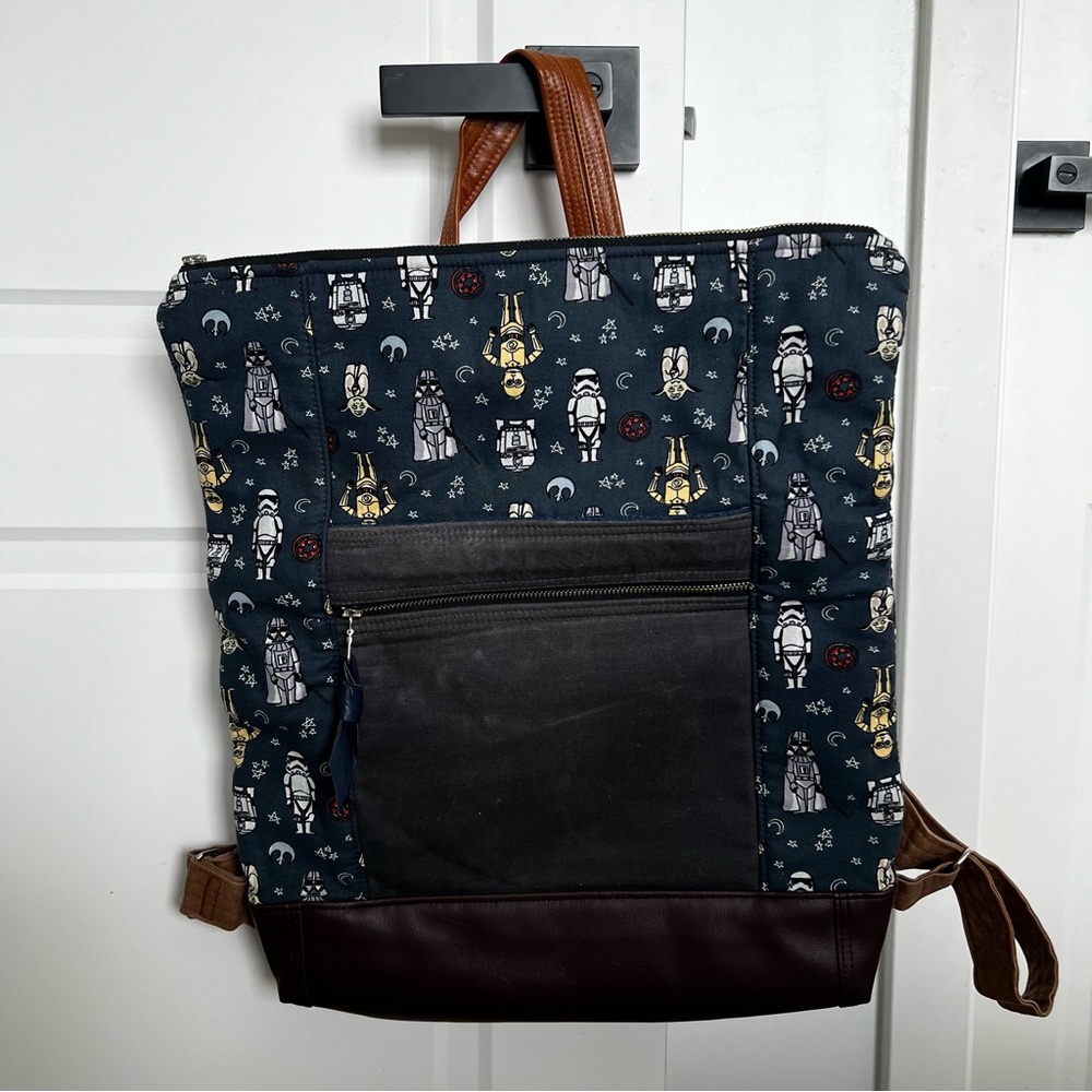 HANDMADE STAR WARS Fabric Backpack